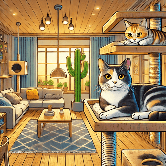 Pourquoi les chats aiment les endroits de couchage élevés