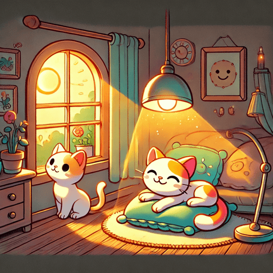 La bonne lumière pour les chats : Crée une ambiance lumineuse idéale