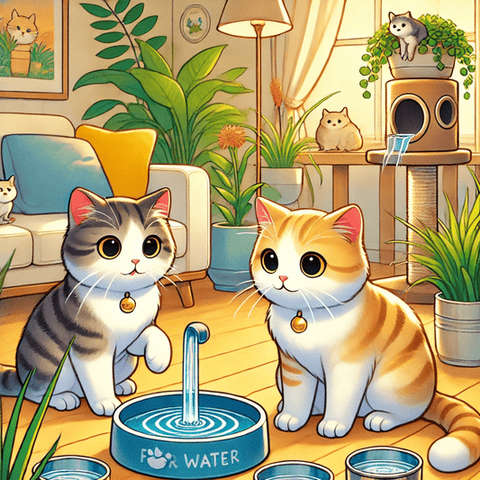 L'importance de l'eau pour ton chat : comment t'assurer que ton chat boit suffisamment